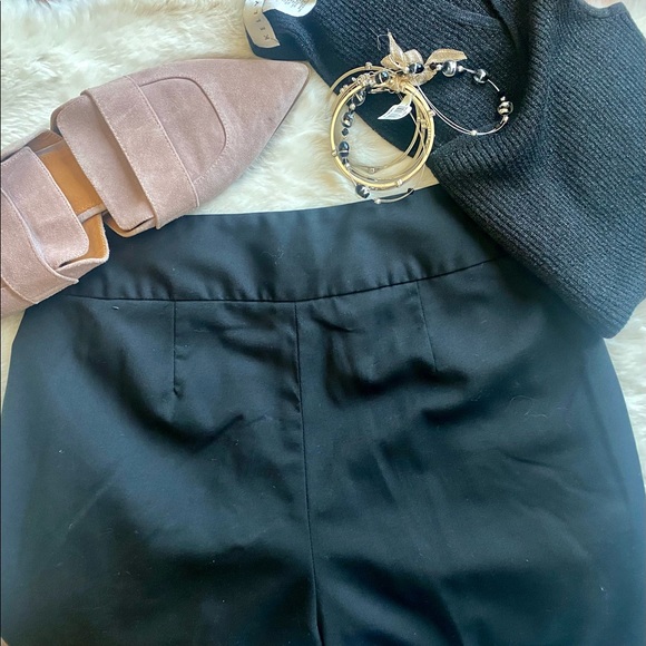 BANANA REPUBLIC | Womens Business Casual Vintage-Style Black Pants Sz 2 - Picture 5 of 8